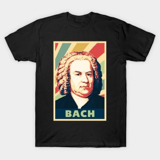 Johann Sebastian Bach Vintage Colors T-Shirt